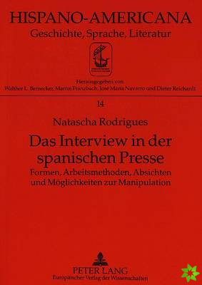 Das Interview in der spanischen Presse