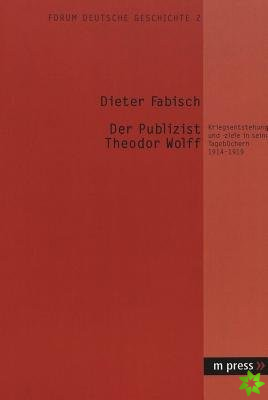 Der Publizist Theodor Wolff