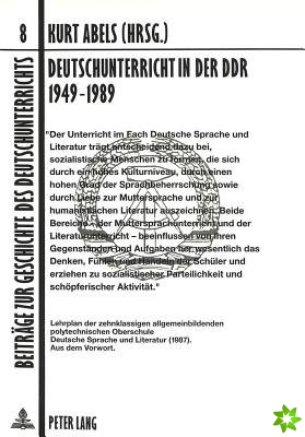 Deutschunterricht in der DDR 1949-1989
