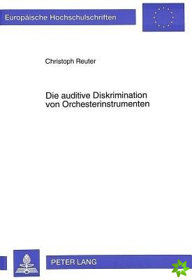 Die auditive Diskrimination von Orchesterinstrumenten