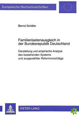 Familienlastenausgleich in der Bundesrepublik Deutschland