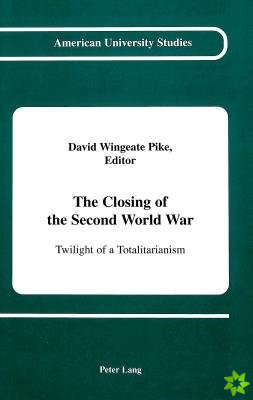 Closing of the Second World War