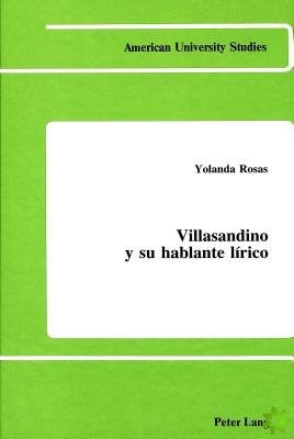Villasandino y Su Hablante Lirico