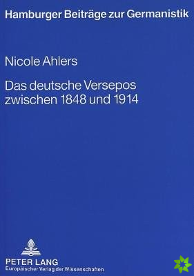 Deutsche Versepos Zwischen 1848 Und 1914