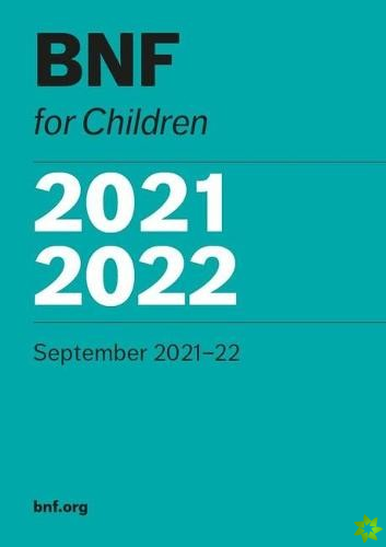 BNF for children 2021-2022