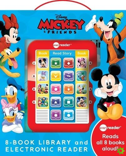 Disney Mickey and Friends: Me Reader 8-Book Library and Electronic Reader Sound Book Set