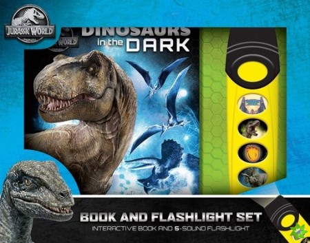 Jurassic World Dinosaurs In The Dark Glow Little Flashlight OP