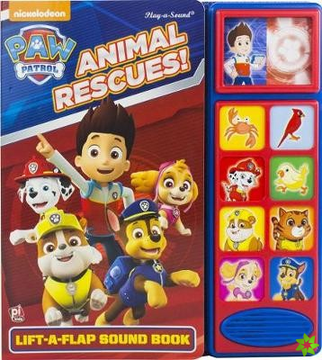 Nickelodeon PAW Patrol: Animal Rescues! Lift-a-Flap Sound Book
