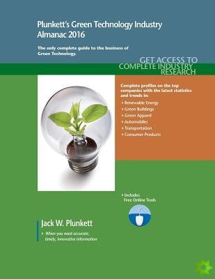Plunkett's Green Technology Industry Almanac 2016