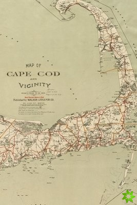 1909 Map of Cape Cod and Vicinity
