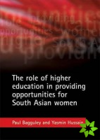 role of higher education in providing opportunities for South Asian women