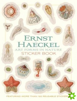 Ernst Haeckel Art Forms in Nature Sticker Book