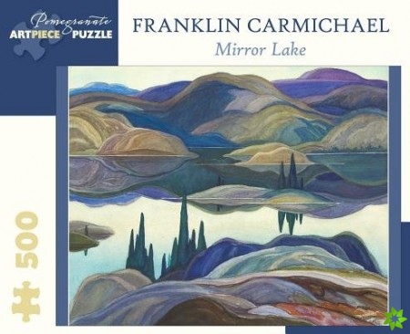 Franklin Carmichael Mirror Lake 500-Piece Jigsaw