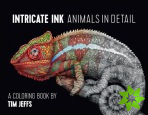 Intricate Ink  Animals in Detail a Coloring Book by Tim Jeffs