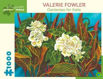 Valerie Fowler Gardenias for Katie 1000-Piece Jigsaw Puzzle