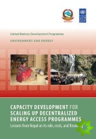 Capacity Development for Scaling up Decentralized Energy Access