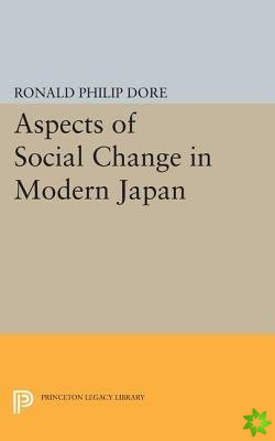 Aspects of Social Change in Modern Japan