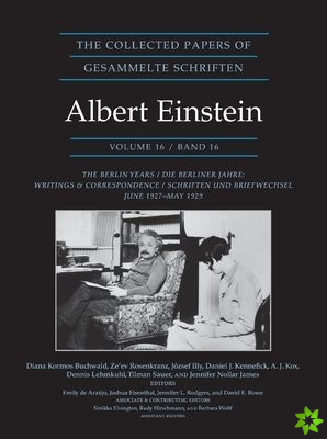 Collected Papers of Albert Einstein, Volume 16 (Documentary Edition)