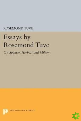 Essays by Rosemond Tuve