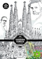 La Sagrada Familia - Antoni Gaudi: Color in Poster