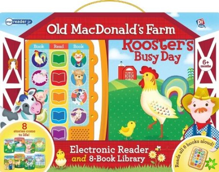 Old Macdonald's Farm Me Reader Jr Electronic Reader and 8-Book Library Sound Book Set