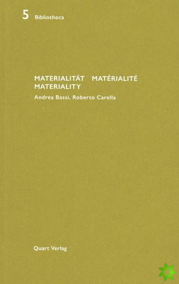 Materialitat/Materialite/Materiality
