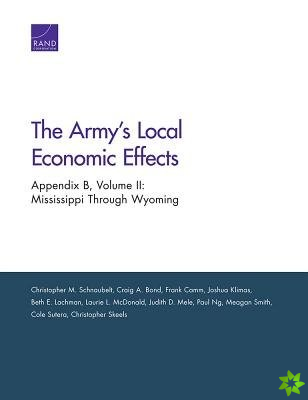 Army's Local Economic Effects
