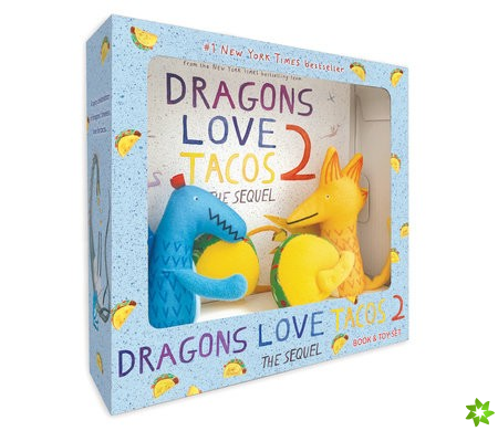 Dragons Love Tacos 2 Book and Toy Set