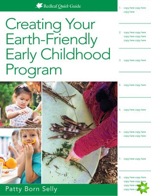 Creating Your Earth-Friendly Early Childhood Program
