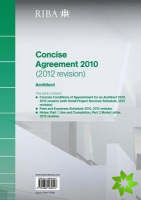 RIBA Concise Agreement 2010 (2012 Revision): Architect