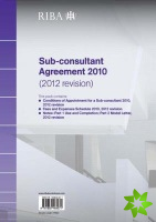 RIBA Sub-consultant Agreement 2010 (2012 Revision)
