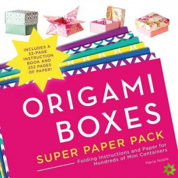 Origami Boxes Super Paper Pack