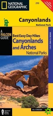 Best Easy Day Hiking Guide and Trail Map Bundle: Canyonlands National Park
