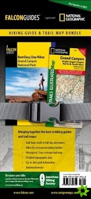 Best Easy Day Hiking Guide and Trail Map Bundle: Grand Canyon National Park