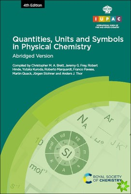 Quantities, Units and Symbols in Physical Chemistry