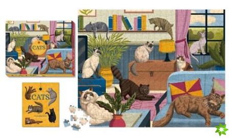 For the Love of Cats 500-Piece Puzzle
