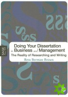Doing Your Dissertation in Business and Management
