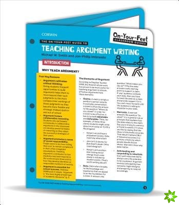 On-Your-Feet Guide to Teaching Argument Writing