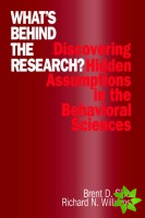 What's Behind the Research?