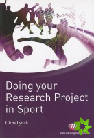 Doing your Research Project in Sport