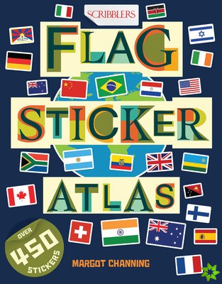 Scribblers Flag Sticker Atlas