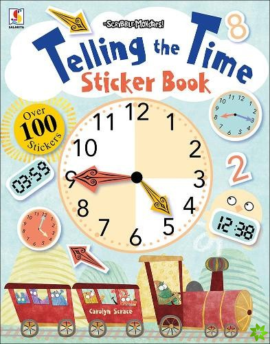 Telling The Time Sticker Book
