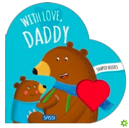 Shaped Books - With Love Daddy