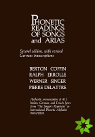Phonetic Readings of Songs and Arias