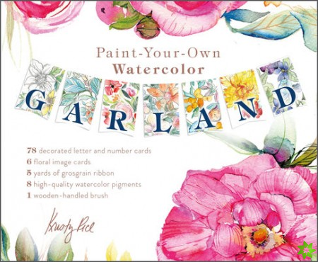 Paint-Your-Own Watercolor Garland: Illustrations by Kristy Rice