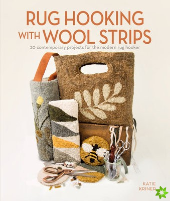 Rug Hooking with Wool Strips
