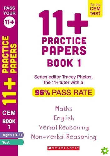 11+ Practice Papers for the CEM Test Ages 10-11 - Book 11