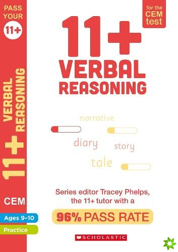 11+ Verbal Reasoning Practice and Assessment for the CEM Test Ages 09-10