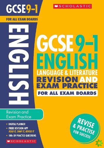 English Language and Literature Revision and Exam Practice Book for All Boards