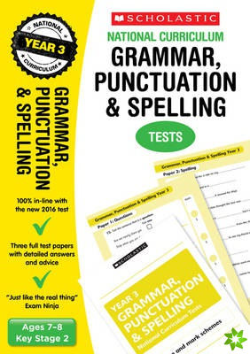 Grammar, Punctuation and Spelling Test - Year 3